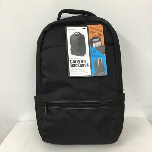 古着 USED リュックサック、デイパック リュックサック、デイバッグ キャリーオンバックパック GRANPLE 無地 黒 / ブラック /  メンズ USED 古着 中古 10128407