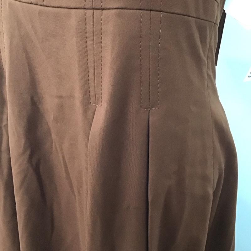 スナイデル SNIDEL ワンピース ロングスカート SWF0194023 19AW/バリエーションコルセットワンピース 0 無地 茶 / ブラウン /  レディース USED 古着 中古 10128412