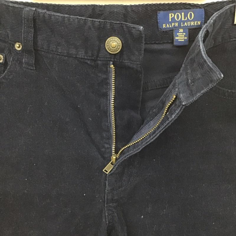 ポロラルフローレン POLO RALPH LAUREN ボトムス ボトムス コーデュロイ 無地 紺 / ネイビー /  レディース USED 古着 中古 10128414