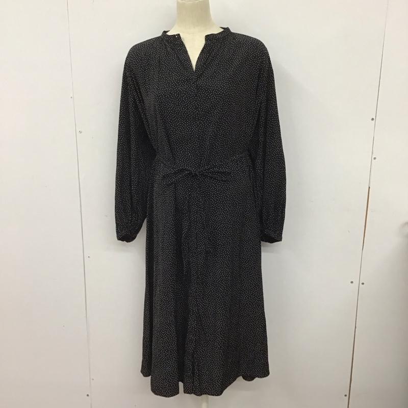 ミラオーウェン Mila Owen ワンピース ロングスカート 09FKB226001 ドット 黒 / ブラック /  レディース USED 古着 中古 10128417