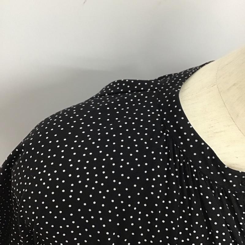 ミラオーウェン Mila Owen ワンピース ロングスカート 09FKB226001 ドット 黒 / ブラック /  レディース USED 古着 中古 10128417
