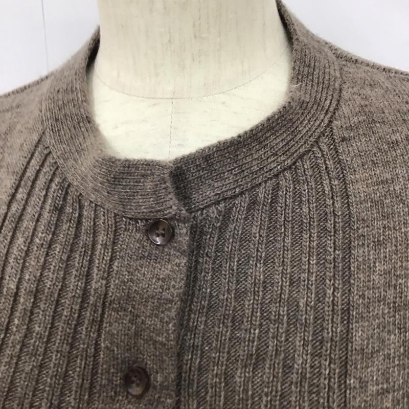 ローリーズファーム LOWRYS FARM ベスト ベスト FREE 無地 茶 / ブラウン /  レディース USED 古着 中古 10128419