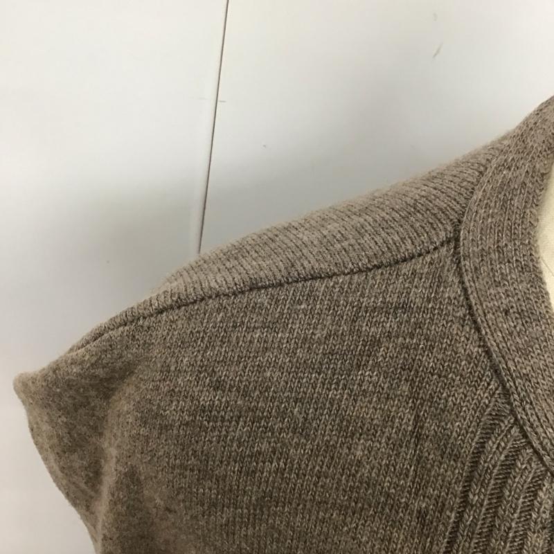 ローリーズファーム LOWRYS FARM ベスト ベスト FREE 無地 茶 / ブラウン /  レディース USED 古着 中古 10128419