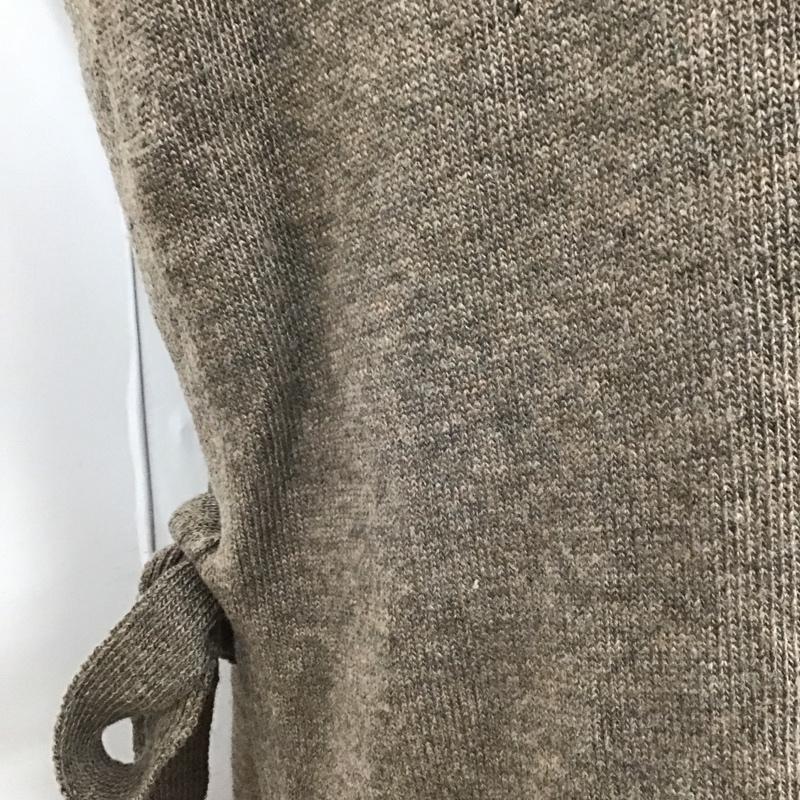 ローリーズファーム LOWRYS FARM ベスト ベスト FREE 無地 茶 / ブラウン /  レディース USED 古着 中古 10128419