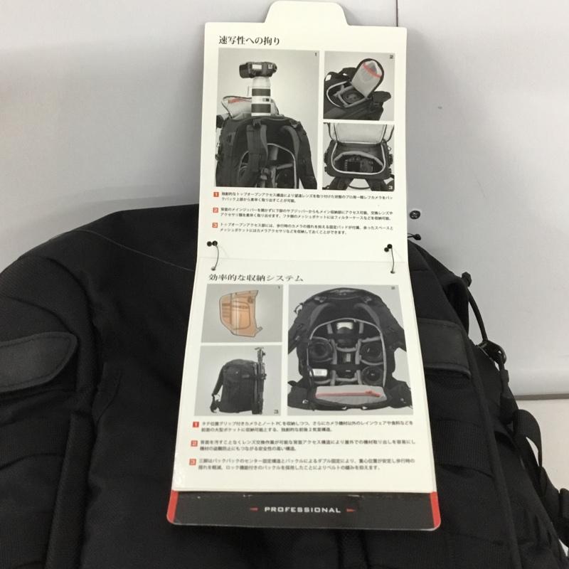 古着 USED リュックサック、デイパック リュックサック、デイバッグ HAKUBA GW-PRO バックパック G2 カメラバッグ ハクバ写真産業 タグ付き ロゴ、文字 黒 / ブラック /  メンズ USED 古着 中古 10128424