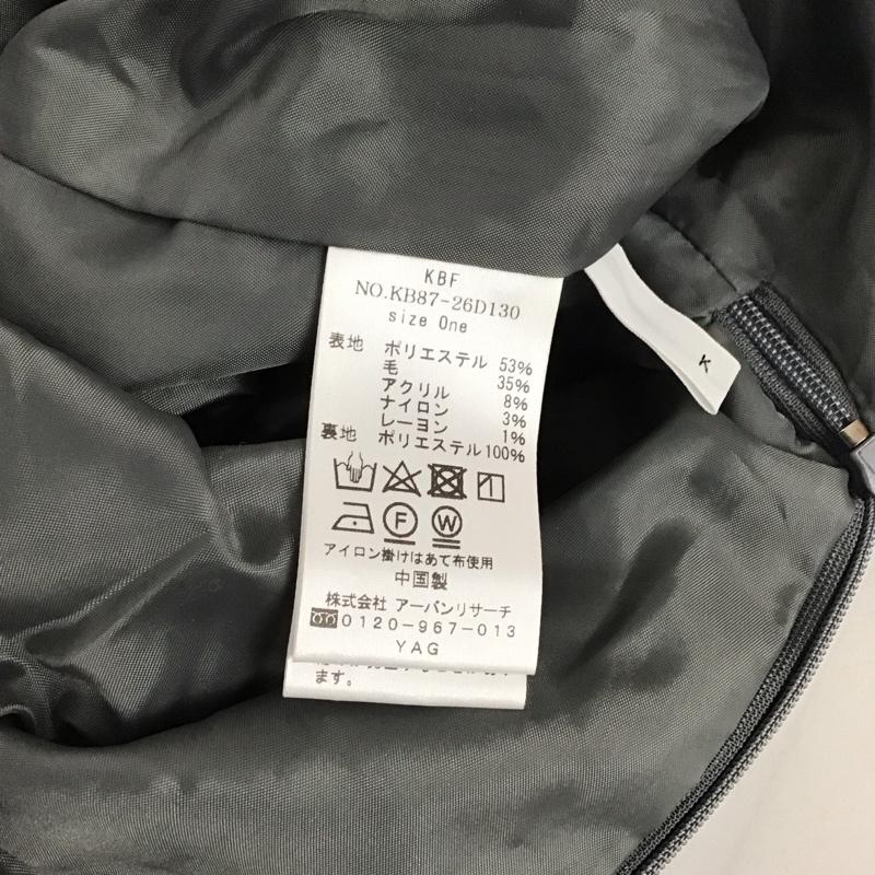 ケービーエフ KBF パンツ スラックス ワイドパンツ 無地 灰 / グレー /  レディース USED 古着 中古 10128432