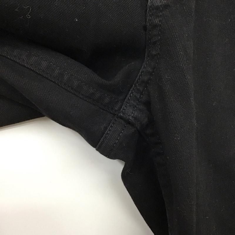 ザラ ZARA パンツ デニム、ジーンズ 無地 黒 / ブラック /  レディース USED 古着 中古 10128433