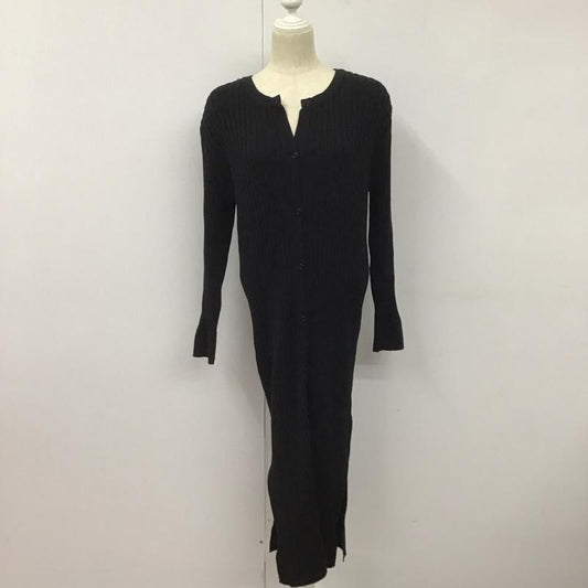 ティティベイト titivate ワンピース ロングスカート L 無地 黒 / ブラック /  レディース USED 古着 中古 10128439