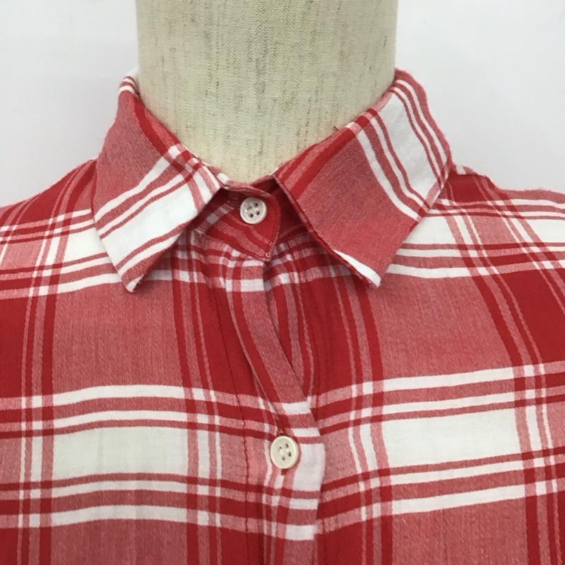 ザラ ZARA シャツ、ブラウス 長袖 XS チェック マルチカラー / マルチカラー /  レディース USED 古着 中古 10128454