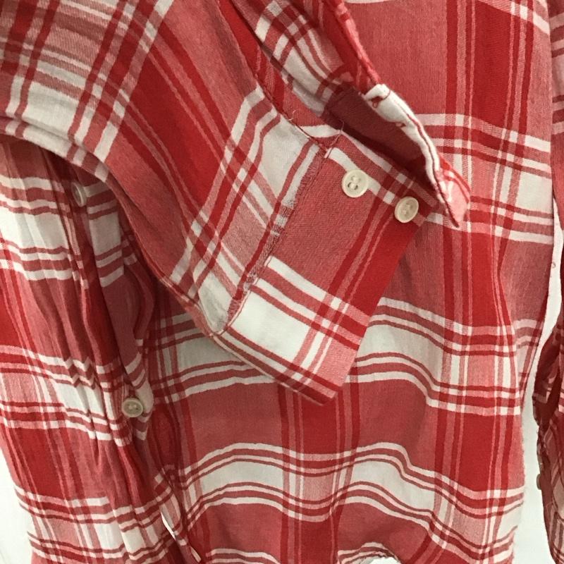 ザラ ZARA シャツ、ブラウス 長袖 XS チェック マルチカラー / マルチカラー /  レディース USED 古着 中古 10128454