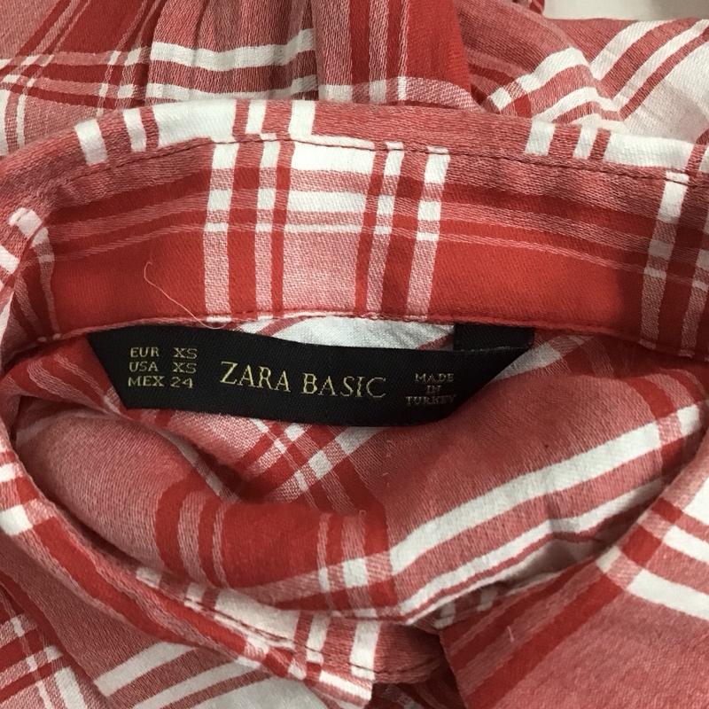 ザラ ZARA シャツ、ブラウス 長袖 XS チェック マルチカラー / マルチカラー /  レディース USED 古着 中古 10128454