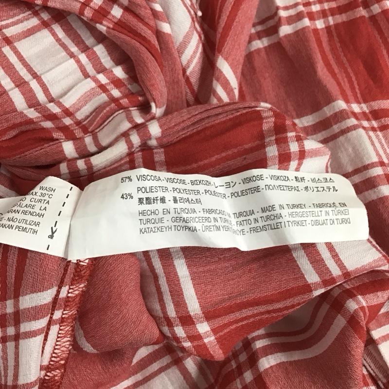 ザラ ZARA シャツ、ブラウス 長袖 XS チェック マルチカラー / マルチカラー /  レディース USED 古着 中古 10128454