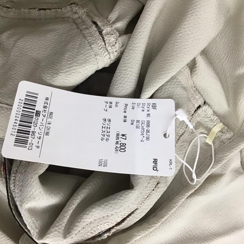 ケービーエフ KBF ワンピース ロングスカート KB95-26J190 エスニックワンピース 無地 ベージュ / ベージュ /  レディース USED 古着 中古 10128456