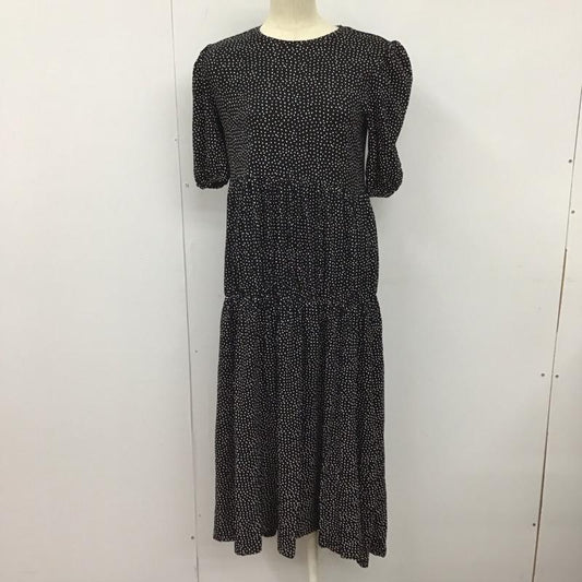 ザラ ZARA ワンピース ロングスカート S ドット 黒 / ブラック /  レディース USED 古着 中古 10128460