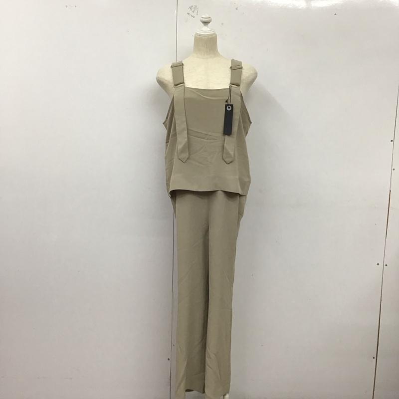 ジーナシス JEANASIS サロペット・オーバーオール サロペット、オーバーオール JS071328CF FREE 無地 ベージュ / ベージュ /  レディース USED 古着 中古 10128468