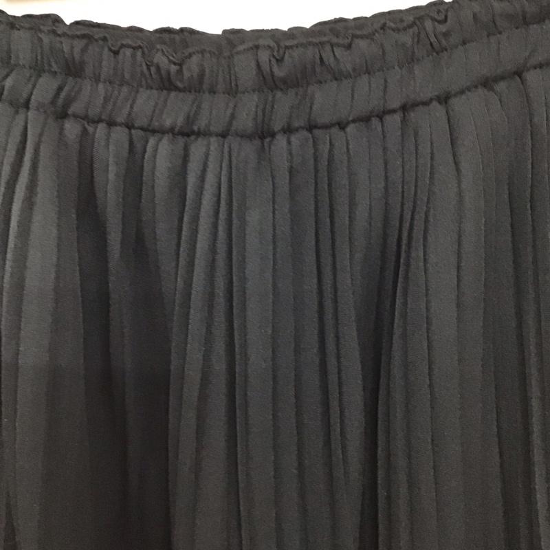 ダブルクローゼット w closet パンツ スラックス FREE 無地 黒 / ブラック /  レディース USED 古着 中古 10128469
