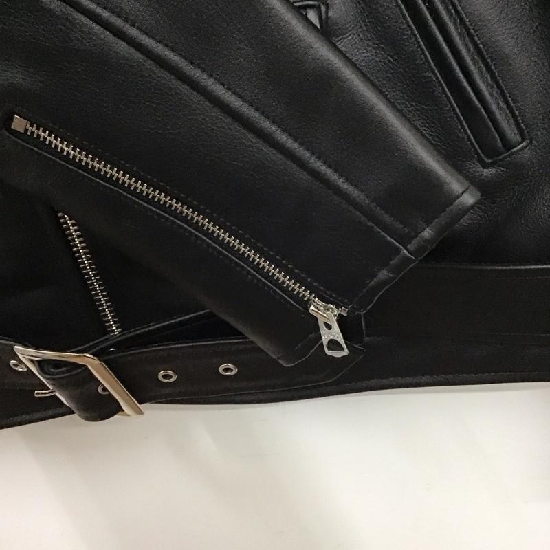 ショット Shott ジャケット、上着 ライダース 7164 613UST VINTAGE ONESTAR 40 無地 黒 / ブラック /  メンズ USED 古着 中古 10128470