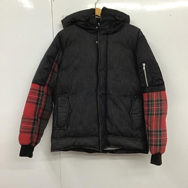 ウィズリミテッド WHIZ LIMITED ジャケット、上着 ダウンジャケット L 無地 黒 / ブラック /  メンズ USED 古着 中古 10128476