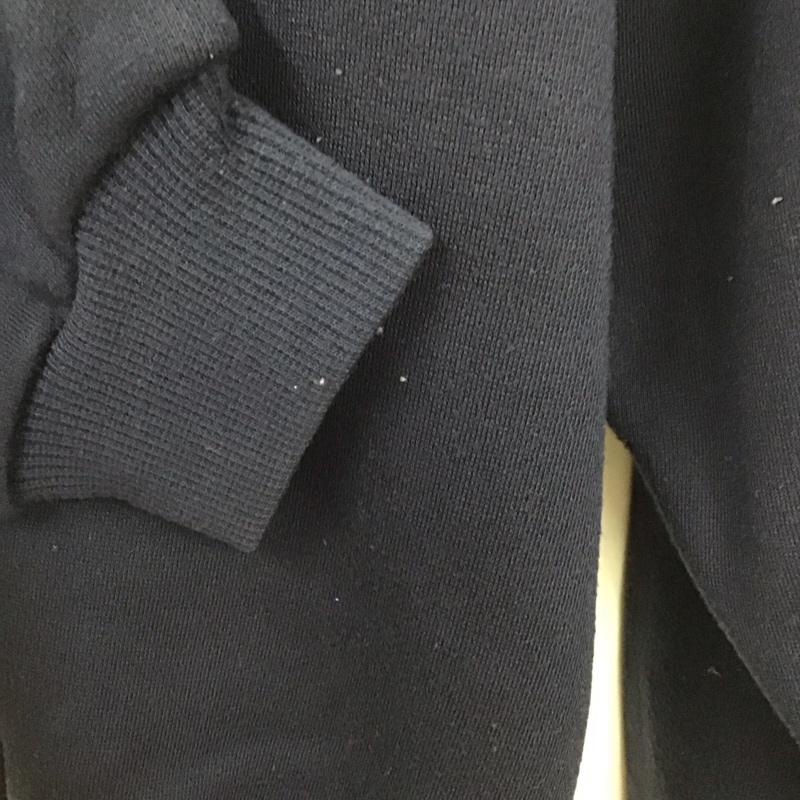 アディダス adidas トレーナー 長袖 無地 X ロゴ、文字 紺 / ネイビー /  メンズ USED 古着 中古 10128485