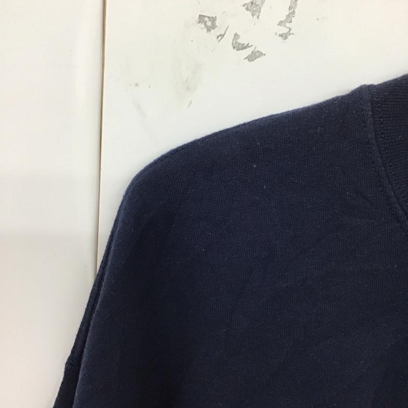 ギルダン GILDAN トレーナー 長袖 L ロゴ、文字 紺 / ネイビー /  メンズ USED 古着 中古 10128489