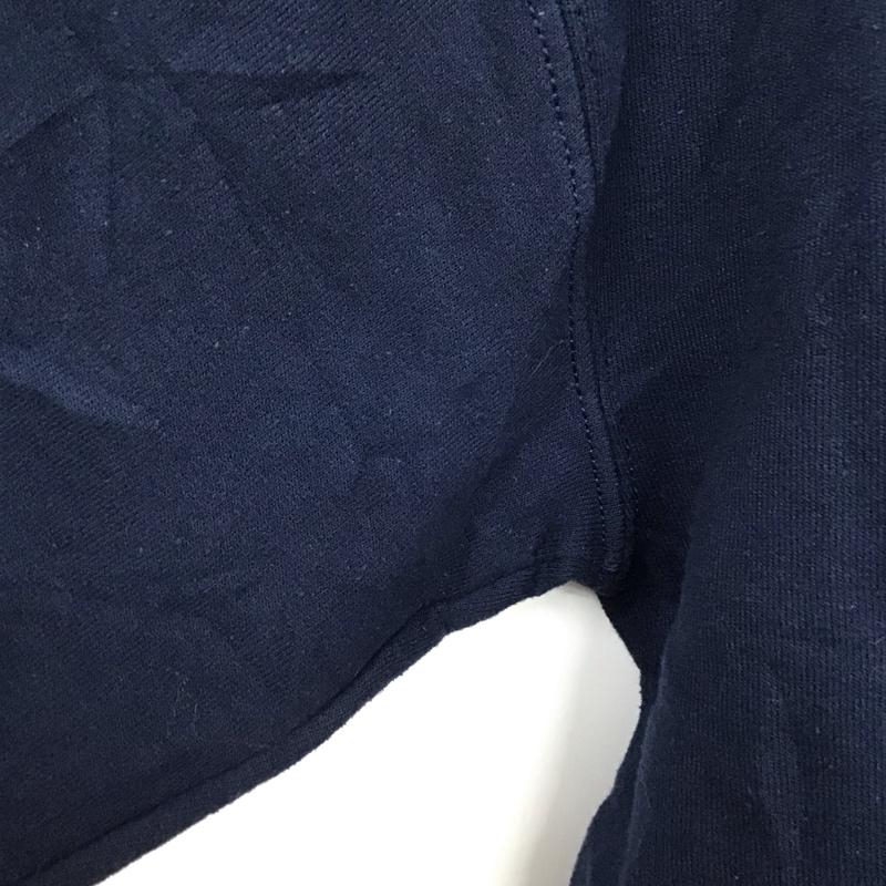 ギルダン GILDAN トレーナー 長袖 L ロゴ、文字 紺 / ネイビー /  メンズ USED 古着 中古 10128489