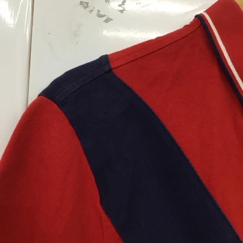 ポロラルフローレン POLO RALPH LAUREN ポロシャツ 半袖 M 無地 赤 / レッド /  メンズ USED 古着 中古 10128497