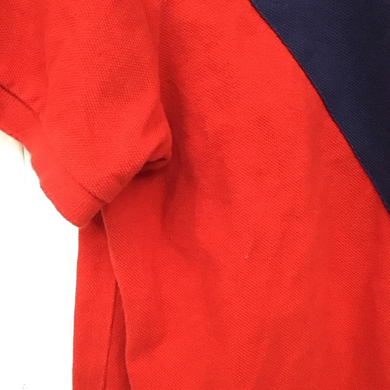 ポロラルフローレン POLO RALPH LAUREN ポロシャツ 半袖 M 無地 赤 / レッド /  メンズ USED 古着 中古 10128497
