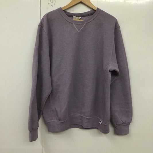 ラッセルアスレティック Russell Athletic トレーナー 長袖 L 無地 紫 / パープル /  メンズ USED 古着 中古 10128499