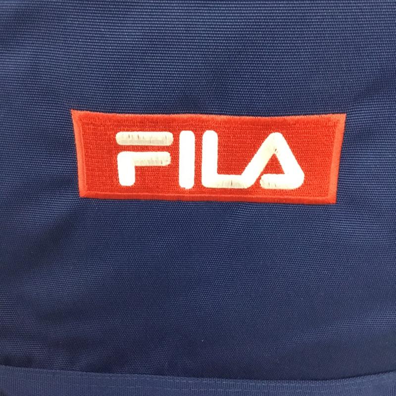 フィラ FILA リュックサック、デイパック リュックサック、デイバッグ FM2068 バックパック タグ付き ロゴ、文字 紺 / ネイビー /  メンズ USED 古着 中古 10128503
