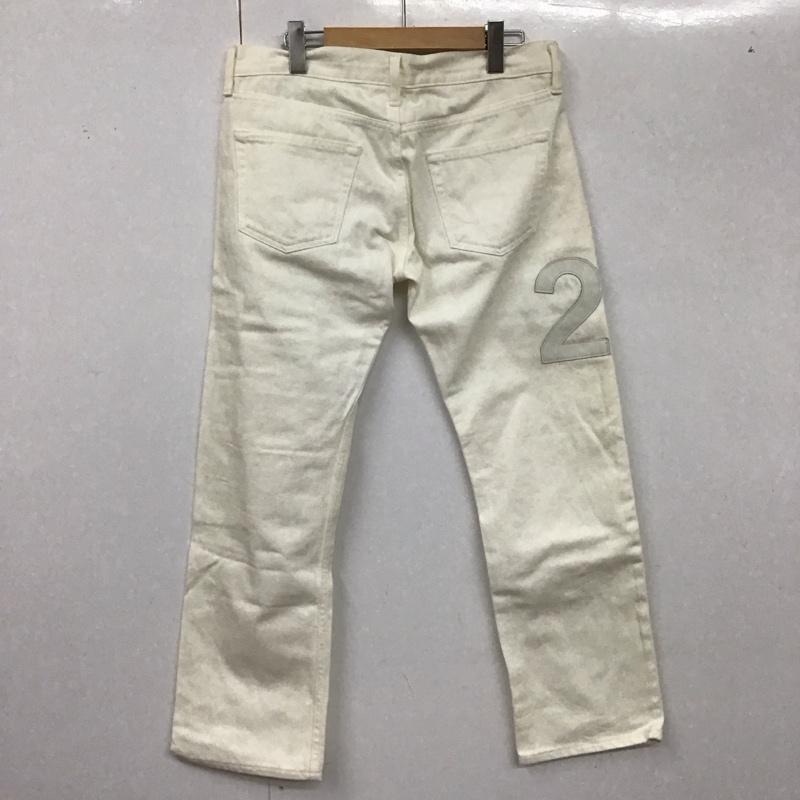 ジュンヤワタナベコムデギャルソンマン JUNYA WATANABE COMME des GARCONS MAN パンツ デニム、ジーンズ WI-P010 M 無地 白 / ホワイト /  メンズ USED 古着 中古 10128518