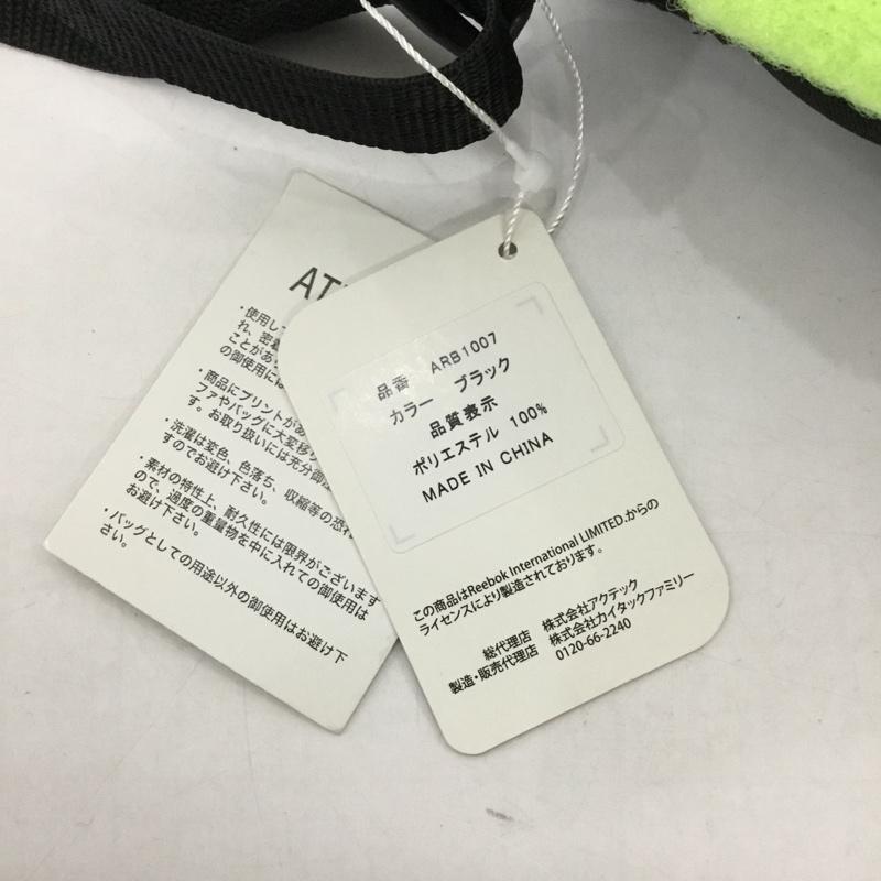 リーボック Reebok ショルダーバッグ ショルダーバッグ ARB1007 ミニショルダー メッセンジャーバッグ タグ付き ロゴ、文字 黒 / ブラック /  メンズ USED 古着 中古 10128521