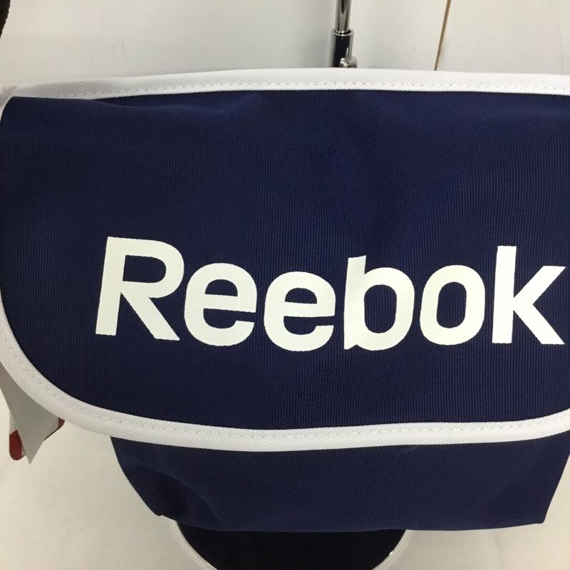 リーボック Reebok ショルダーバッグ ショルダーバッグ ARB1007 ミニショルダー メッセンジャーバッグ タグ付き ロゴ、文字 紺 / ネイビー /  メンズ USED 古着 中古 10128522