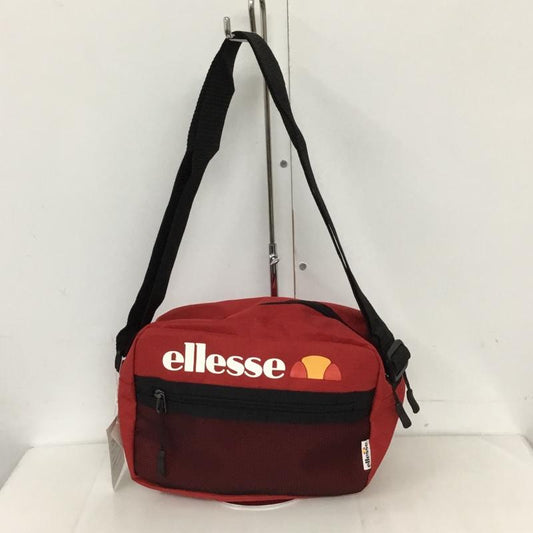 エレッセ ellesse ショルダーバッグ ショルダーバッグ EB7010 メッシュポケット タグ付き FREE ロゴ、文字 赤 / レッド /  メンズ USED 古着 中古 10128531