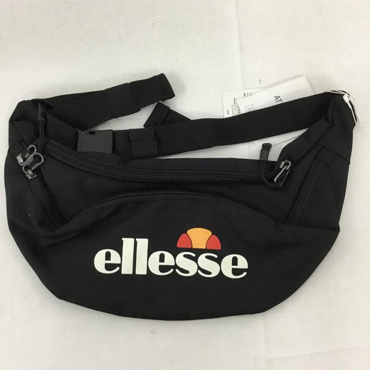 エレッセ ellesse ウエストバッグ ウエストバッグ EB7013 ボディバッグ タグ付き FREE ロゴ、文字 黒 / ブラック /  メンズ USED 古着 中古 10128533