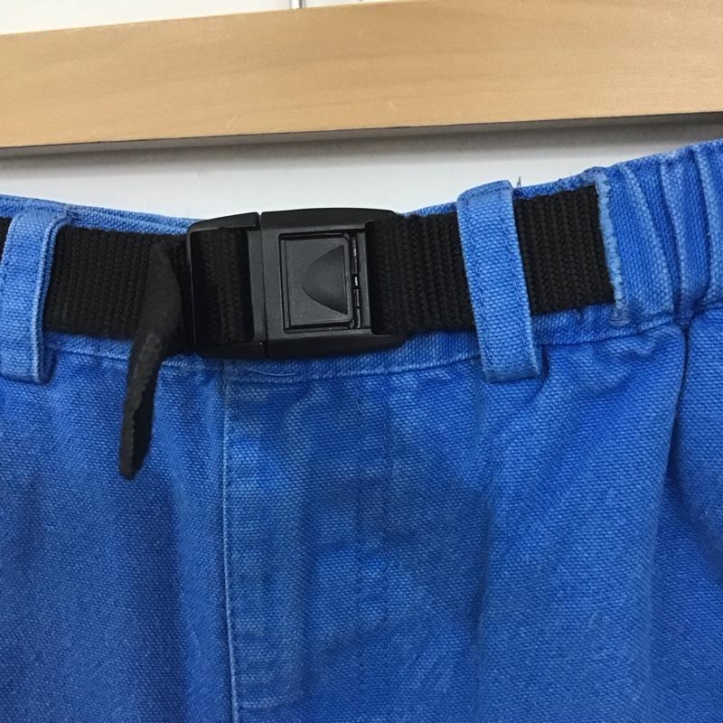 カブー KAVU パンツ ショートパンツ S 無地 青 / ブルー /  メンズ USED 古着 中古 10128535
