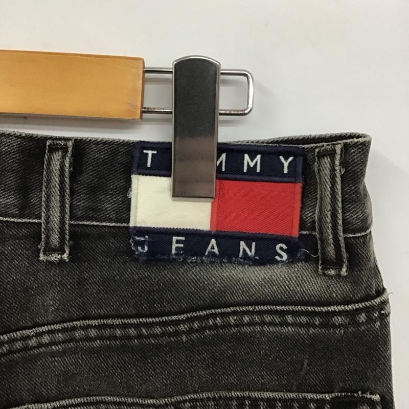 トミー ジーンズ TOMMY JEANS パンツ デニム、ジーンズ 無地 黒 / ブラック /  メンズ USED 古着 中古 10128540