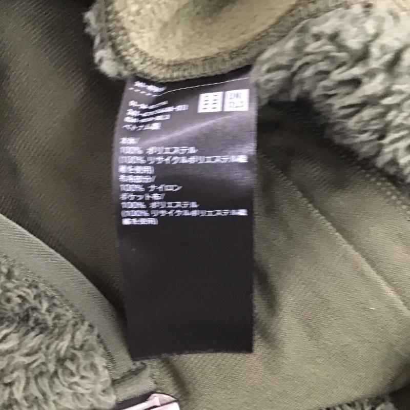 ユニクロ UNIQLO ジャケット、上着 ジャンパー、ブルゾン 341-478156 24AW コンビネーションフリースジャケット XL 無地 カーキ / カーキ /  メンズ USED 古着 中古 10128548