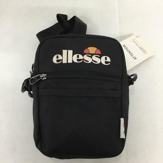 エレッセ ellesse ショルダーバッグ ショルダーバッグ EB7011 ショルダーポーチ タグ付き FREE ロゴ、文字 黒 / ブラック /  メンズ USED 古着 中古 10128554