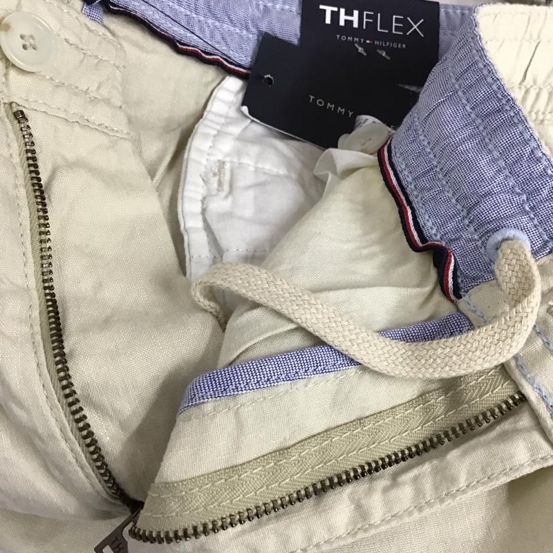 トミーヒルフィガー TOMMY HILFIGER パンツ スラックス XXL 無地 オフホワイト / オフホワイト /  メンズ USED 古着 中古 10128571