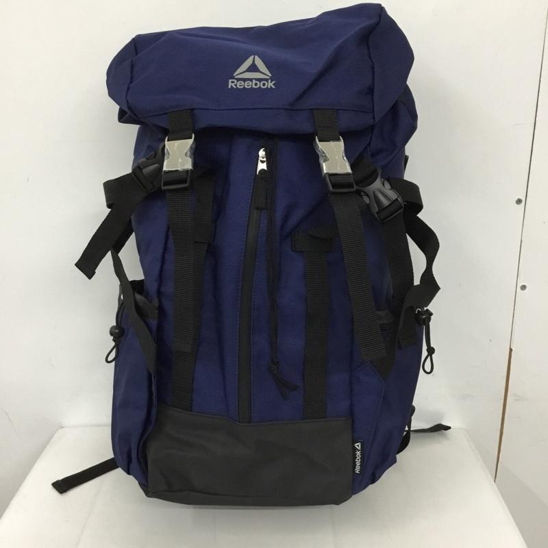リーボック Reebok リュックサック、デイパック リュックサック、デイバッグ ARB1004 大容量 タグ付き ロゴ、文字 紺 / ネイビー /  メンズ USED 古着 中古 10128601