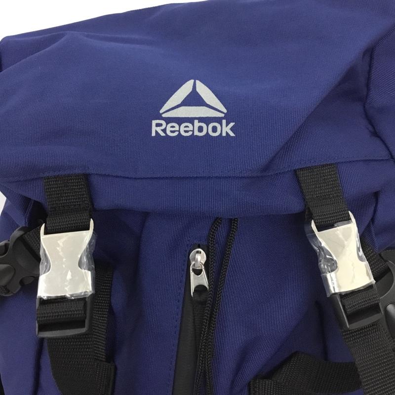 リーボック Reebok リュックサック、デイパック リュックサック、デイバッグ ARB1004 大容量 タグ付き ロゴ、文字 紺 / ネイビー /  メンズ USED 古着 中古 10128602