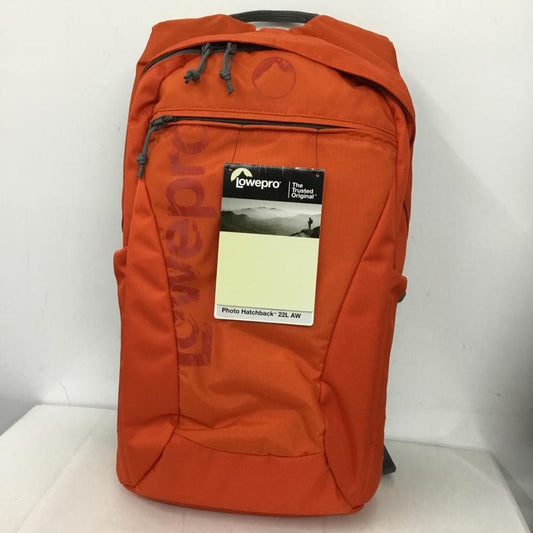 ロープロ Lowepro リュックサック、デイパック リュックサック、デイバッグ Photo Hatchback 22L カメラバッグ カメラリュック ロゴ、文字 橙 / オレンジ /  メンズ USED 古着 中古 10128610