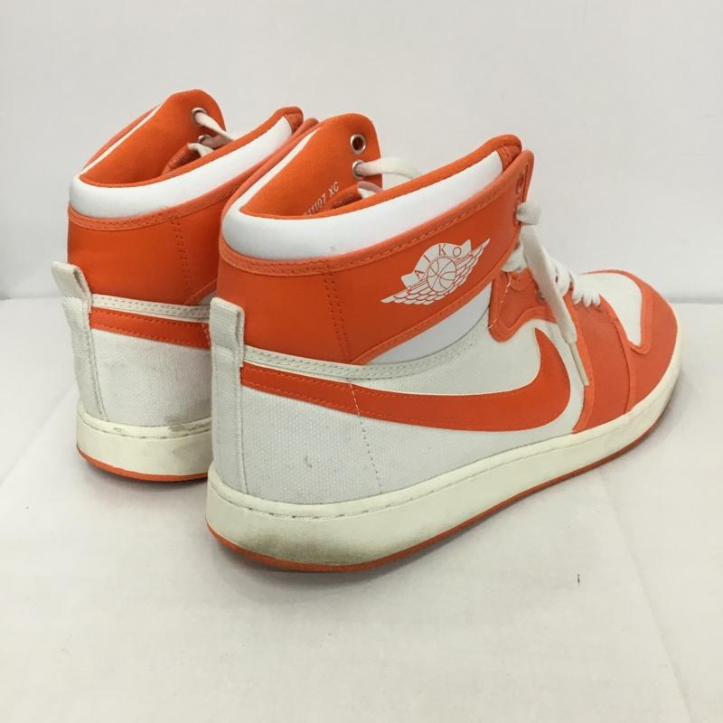 ナイキ NIKE スニーカー スニーカー DO5047-801 AIR JORDAN 1 KO 30cm 箱有 30.0cm ロゴ、文字 白 / ホワイト / X 橙 / オレンジ /  メンズ USED 古着 中古 10128614