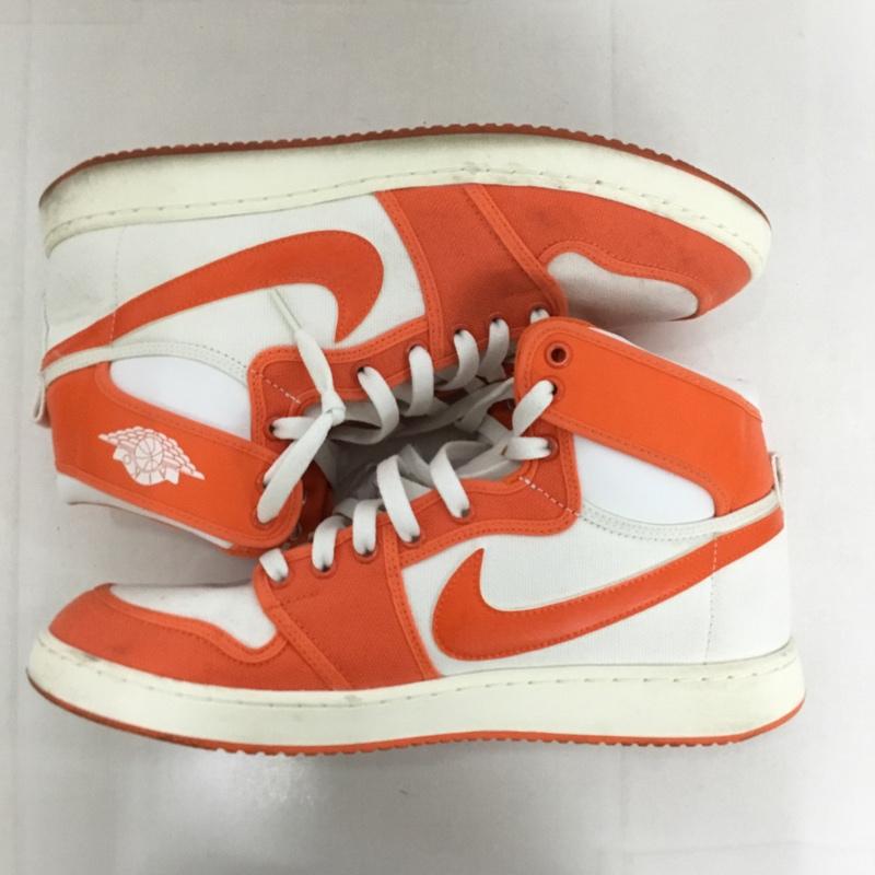 ナイキ NIKE スニーカー スニーカー DO5047-801 AIR JORDAN 1 KO 30cm 箱有 30.0cm ロゴ、文字 白 / ホワイト / X 橙 / オレンジ /  メンズ USED 古着 中古 10128614