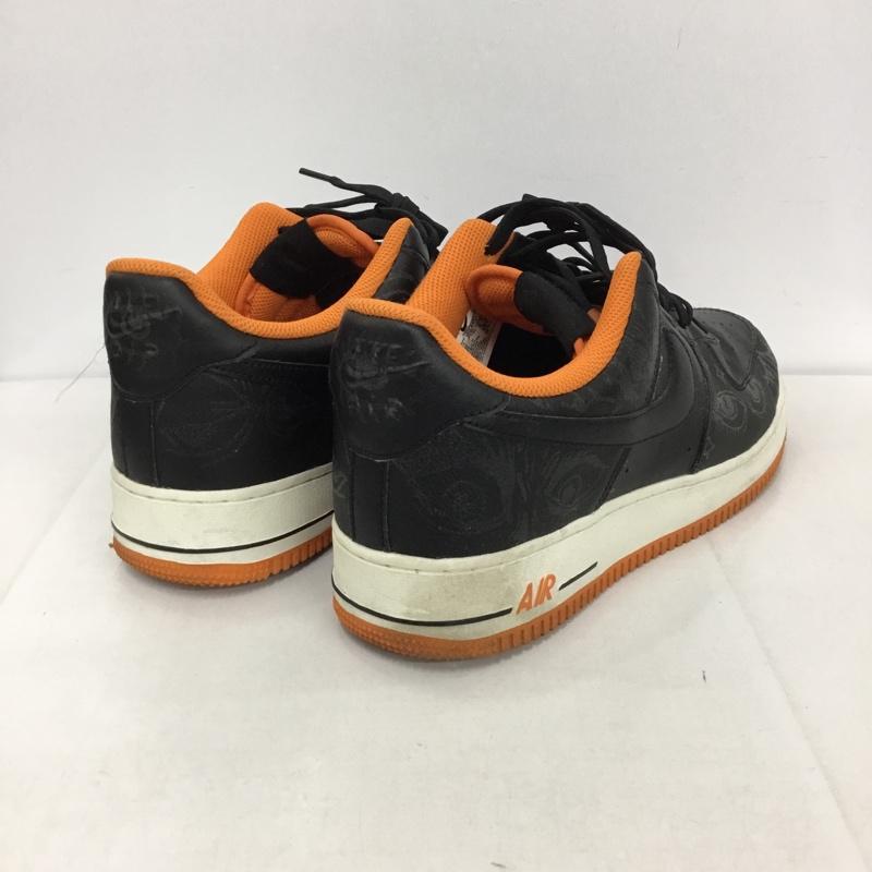 ナイキ NIKE スニーカー スニーカー DC8891 001 AIR FORCE 1 07 PREMIUM ハロウィン 29cm 箱有 29.0cm 総柄 黒 / ブラック / X 橙 / オレンジ /  メンズ USED 古着 中古 10128615