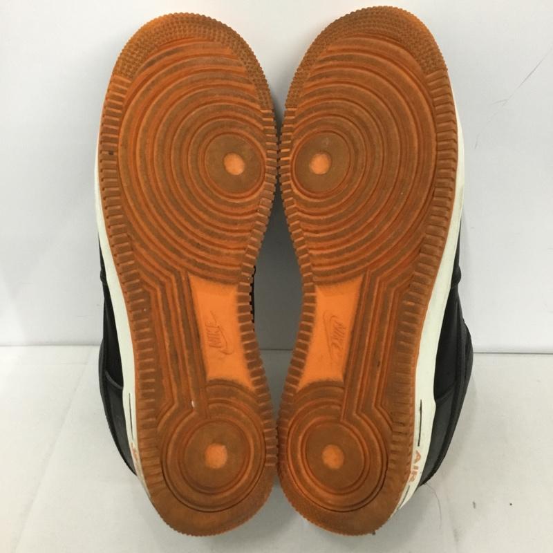 ナイキ NIKE スニーカー スニーカー DC8891 001 AIR FORCE 1 07 PREMIUM ハロウィン 29cm 箱有 29.0cm 総柄 黒 / ブラック / X 橙 / オレンジ /  メンズ USED 古着 中古 10128615