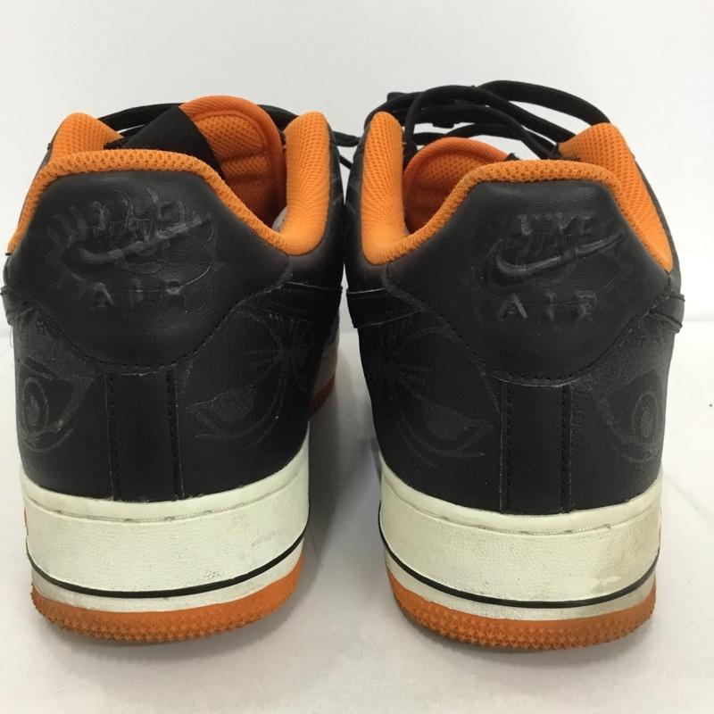 ナイキ NIKE スニーカー スニーカー DC8891 001 AIR FORCE 1 07 PREMIUM ハロウィン 29cm 箱有 29.0cm 総柄 黒 / ブラック / X 橙 / オレンジ /  メンズ USED 古着 中古 10128615