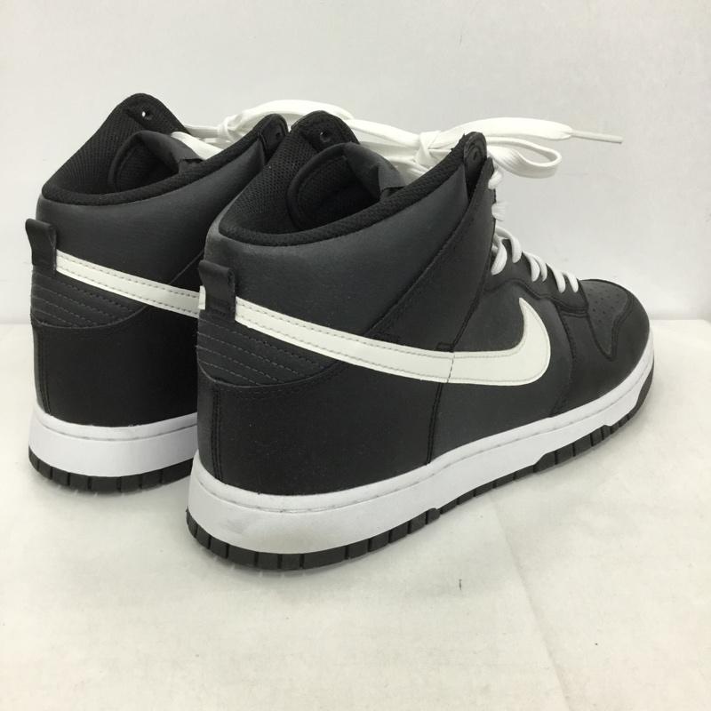 ナイキ NIKE スニーカー スニーカー DJ6189 001 DUNK HI RETRO 30cm 箱有 30.0cm ロゴ、文字 黒 / ブラック / X 白 / ホワイト /  メンズ USED 古着 中古 10128616