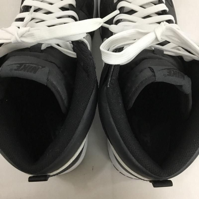 ナイキ NIKE スニーカー スニーカー DJ6189 001 DUNK HI RETRO 30cm 箱有 30.0cm ロゴ、文字 黒 / ブラック / X 白 / ホワイト /  メンズ USED 古着 中古 10128616