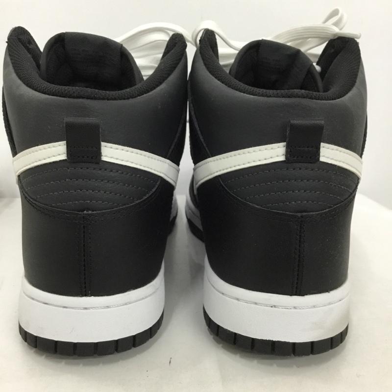 ナイキ NIKE スニーカー スニーカー DJ6189 001 DUNK HI RETRO 30cm 箱有 30.0cm ロゴ、文字 黒 / ブラック / X 白 / ホワイト /  メンズ USED 古着 中古 10128616